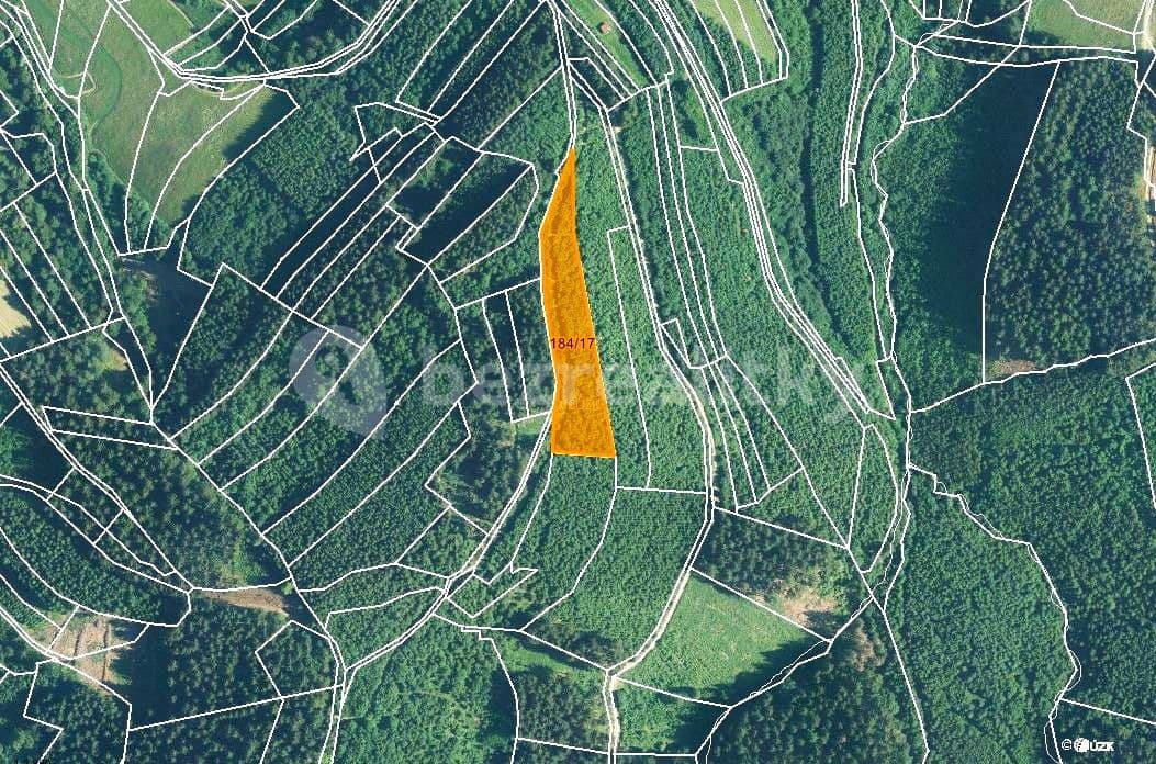 Prodej pozemku 5.445 m², Lhota u Vsetína, Zlínský kraj