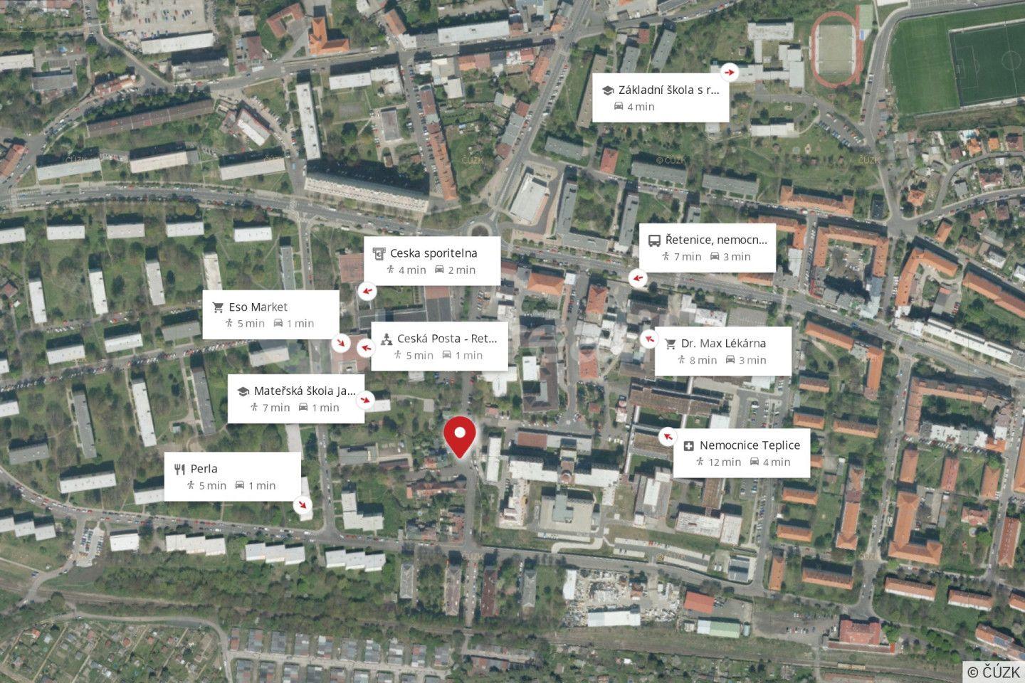 Prodej bytu 1+kk 22 m², Bratislavská, Teplice, Ústecký kraj