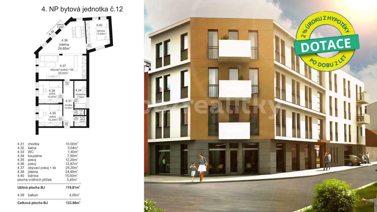 Prodej bytu 4+kk 120 m², Mlýnská, Prostějov, Olomoucký kraj