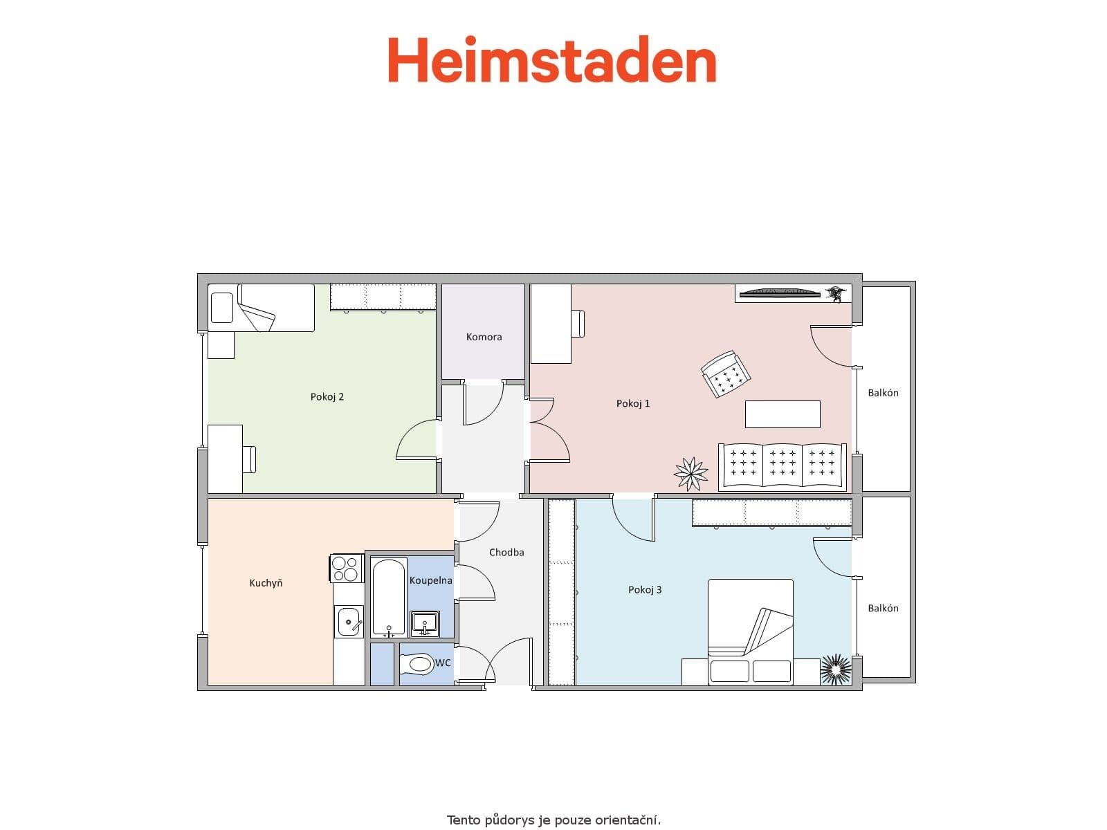 Pronájem bytu 3+1 69 m², K Hájku, Frýdek-Místek, Moravskoslezský kraj Pronájem bytu 3+1 69 m², K Hájku, Frýdek-Místek, Moravskoslezský kraj