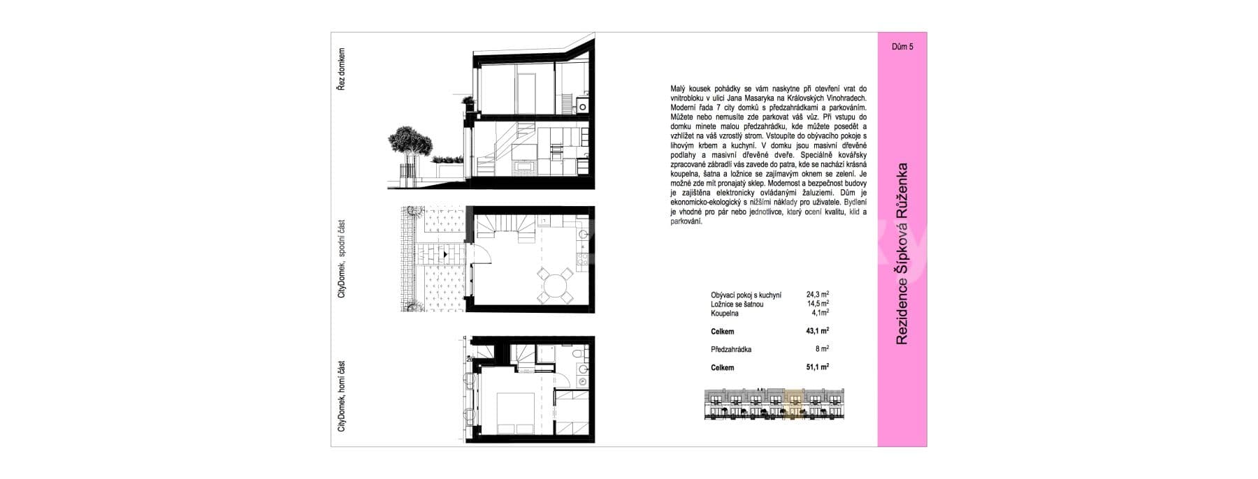 Pronájem bytu 2+kk 44 m², Jana Masaryka, Praha, Praha Pronájem bytu 2+kk 44 m², Jana Masaryka, Praha, Praha