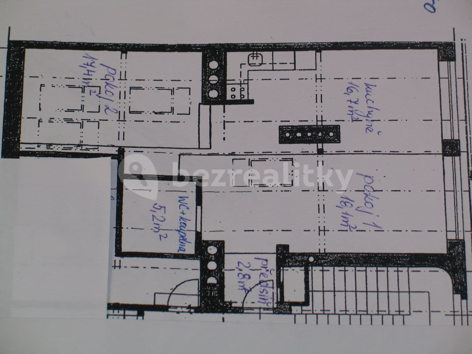 Pronájem bytu 3+kk 88 m², Ježkova, Praha, Praha Pronájem bytu 3+kk 88 m², Ježkova, Praha, Praha