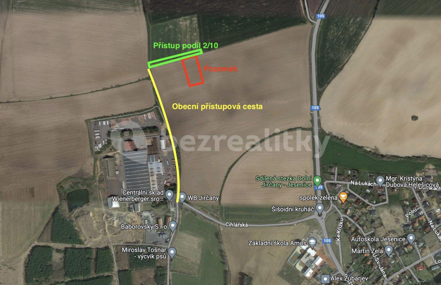 Prodej pozemku 4.093 m², Psáry, Středočeský kraj