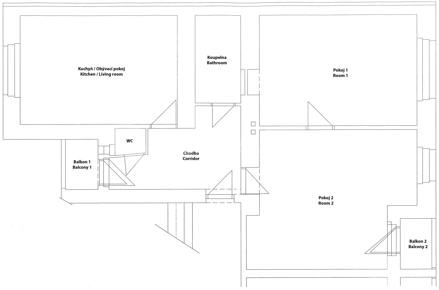 Pronájem bytu 3+kk 102 m², Starokošířská, Praha, Praha Pronájem bytu 3+kk 102 m², Starokošířská, Praha, Praha