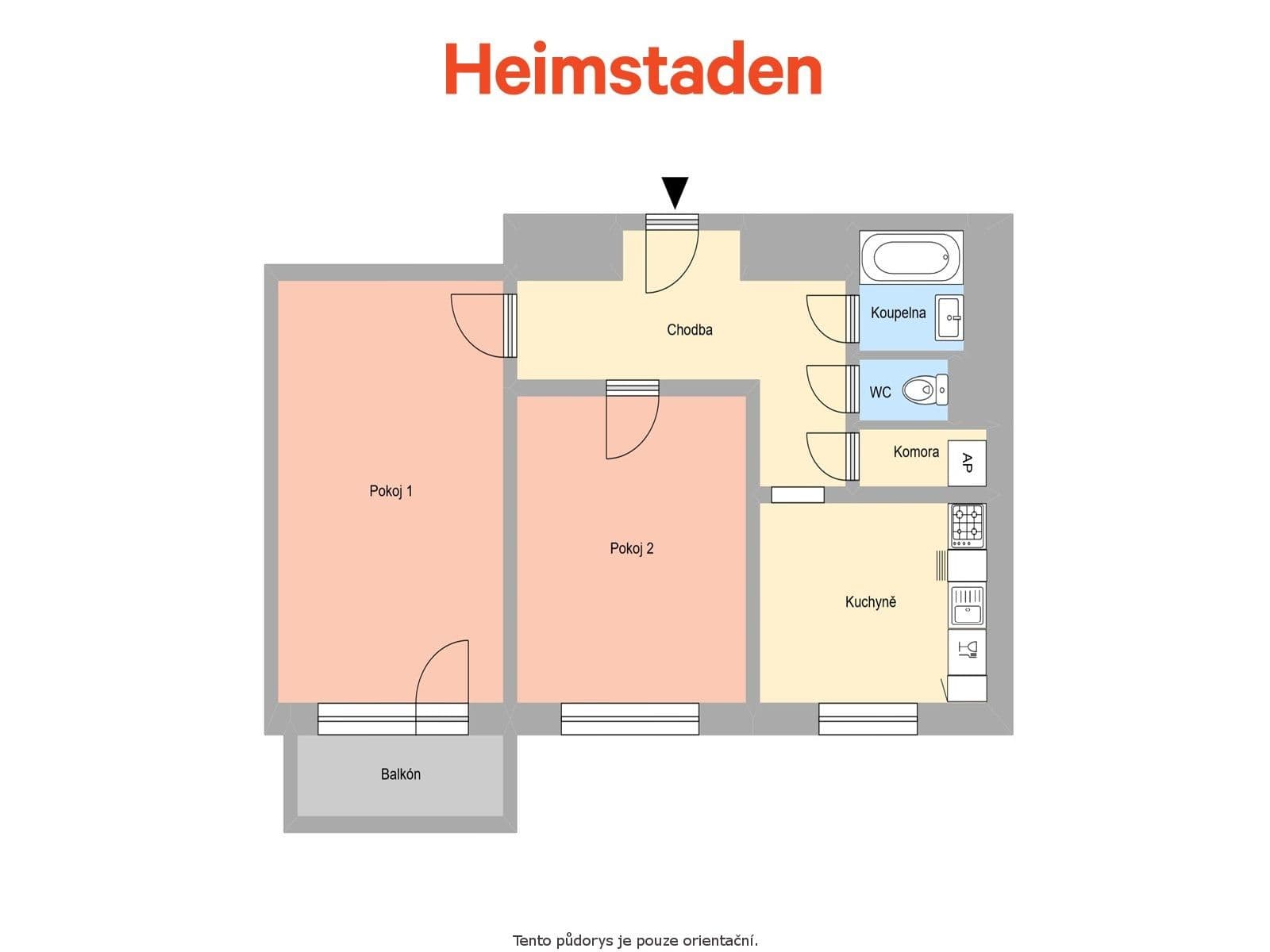 Pronájem bytu 2+1 57 m², Rossenbergových, Havířov, Moravskoslezský kraj Pronájem bytu 2+1 57 m², Rossenbergových, Havířov, Moravskoslezský kraj
