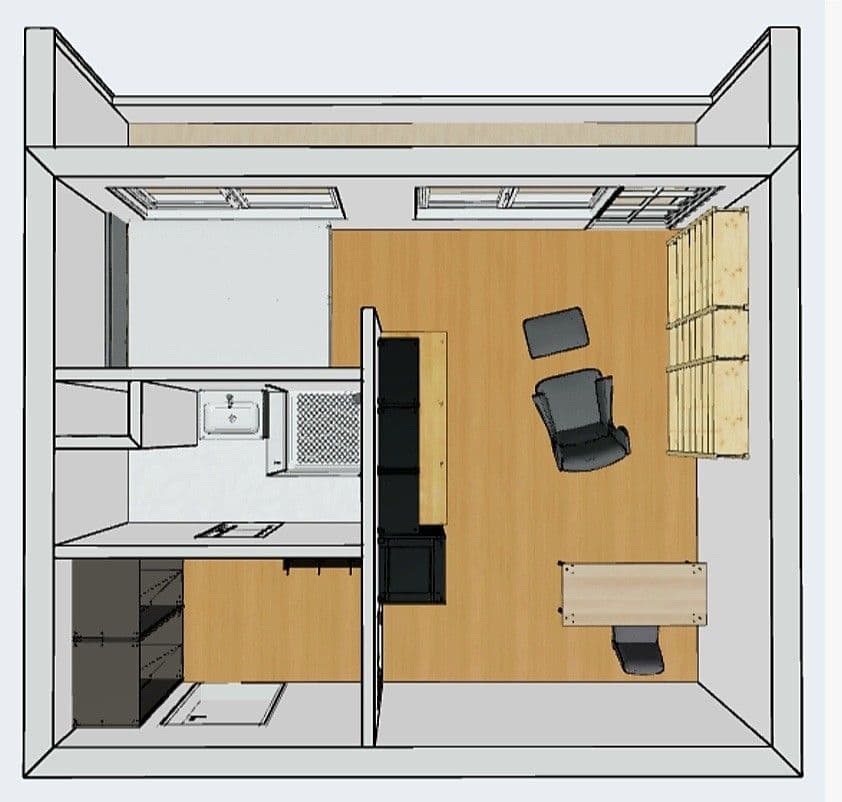 Pronájem bytu 1+kk 27 m², Českolipská, Praha, Praha Pronájem bytu 1+kk 27 m², Českolipská, Praha, Praha