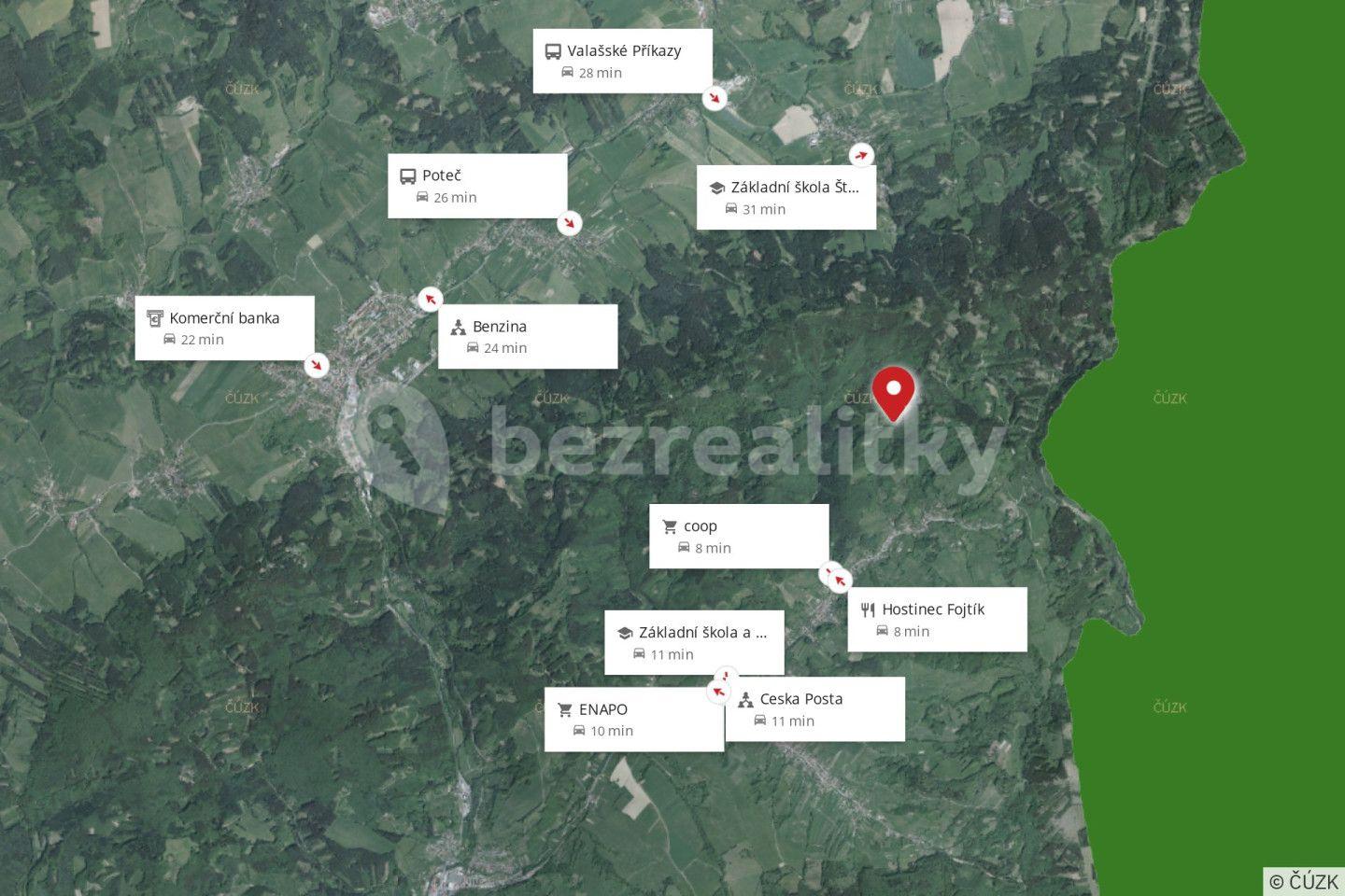 Prodej pozemku 2.564 m², Nedašova Lhota, Zlínský kraj
