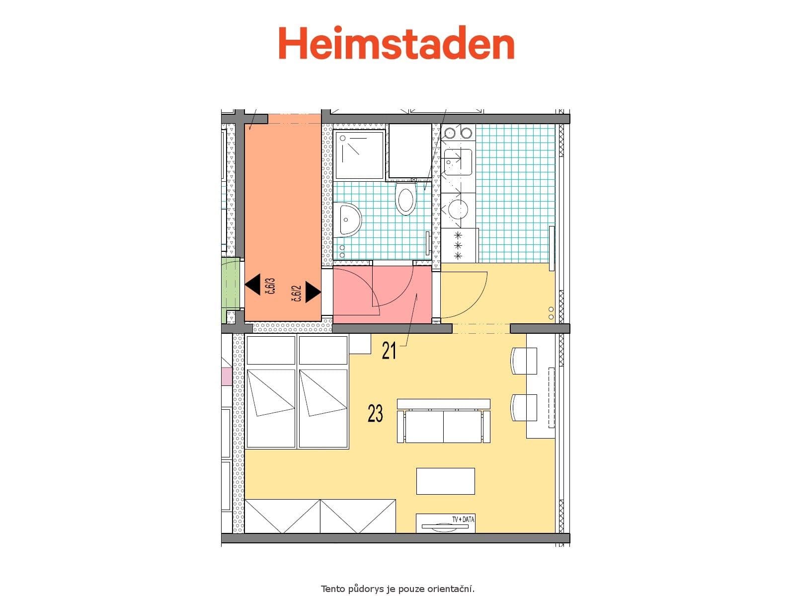Pronájem bytu 1+kk 30 m², Slovenská, Karviná, Moravskoslezský kraj Pronájem bytu 1+kk 30 m², Slovenská, Karviná, Moravskoslezský kraj