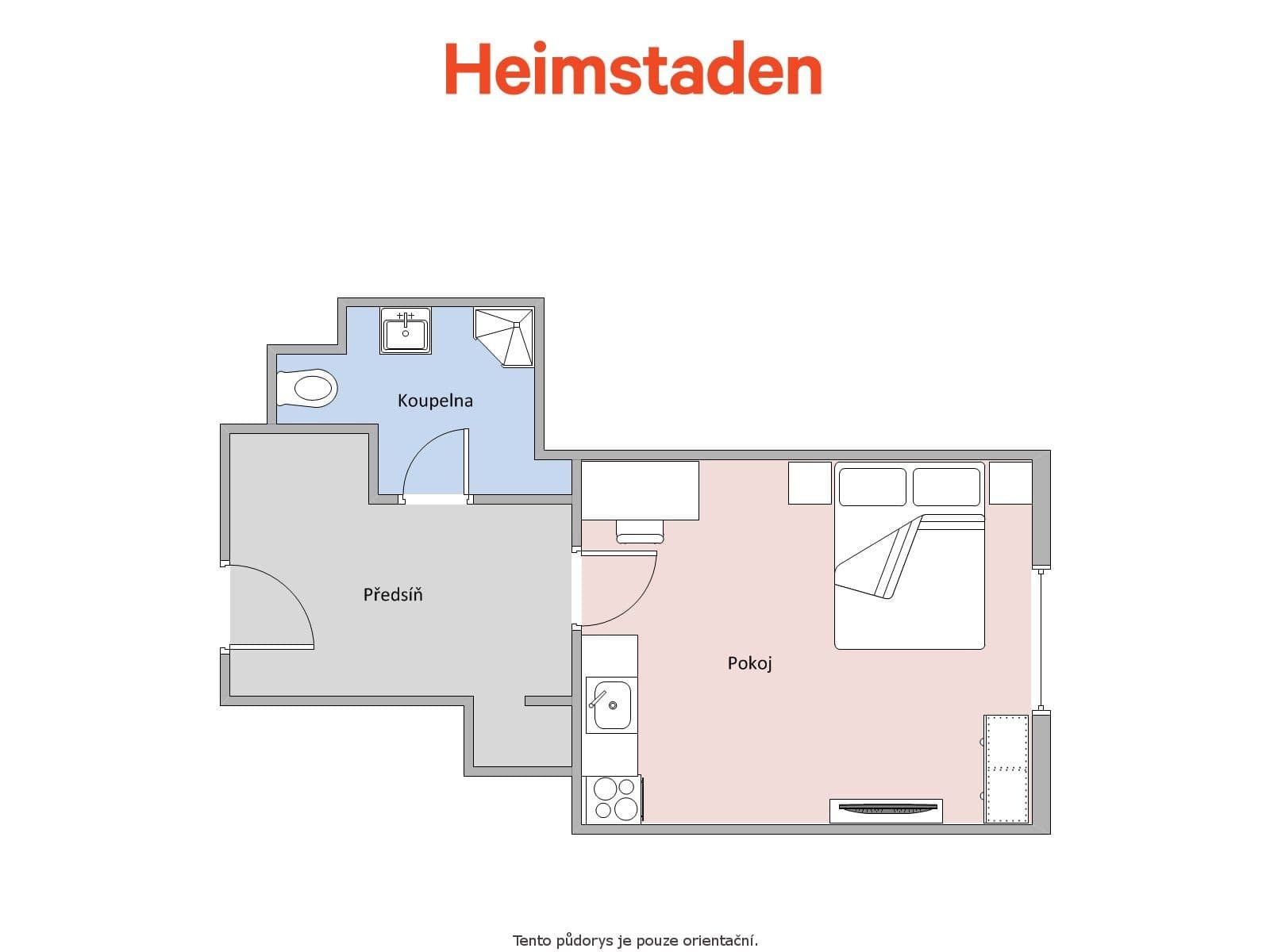 Pronájem bytu 1+kk 19 m², Československé armády, Havířov, Moravskoslezský kraj Pronájem bytu 1+kk 19 m², Československé armády, Havířov, Moravskoslezský kraj