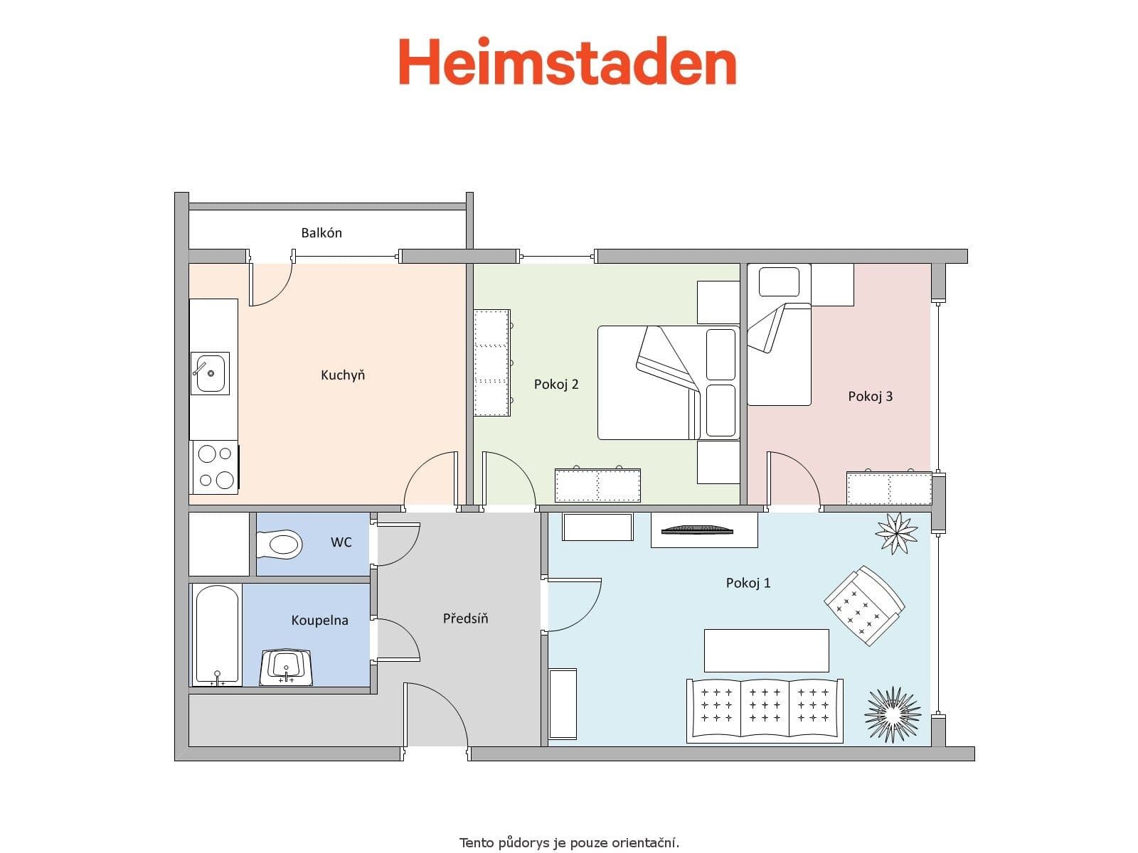 Pronájem bytu 3+1 65 m², Československé armády, Frýdek-Místek, Moravskoslezský kraj Pronájem bytu 3+1 65 m², Československé armády, Frýdek-Místek, Moravskoslezský kraj
