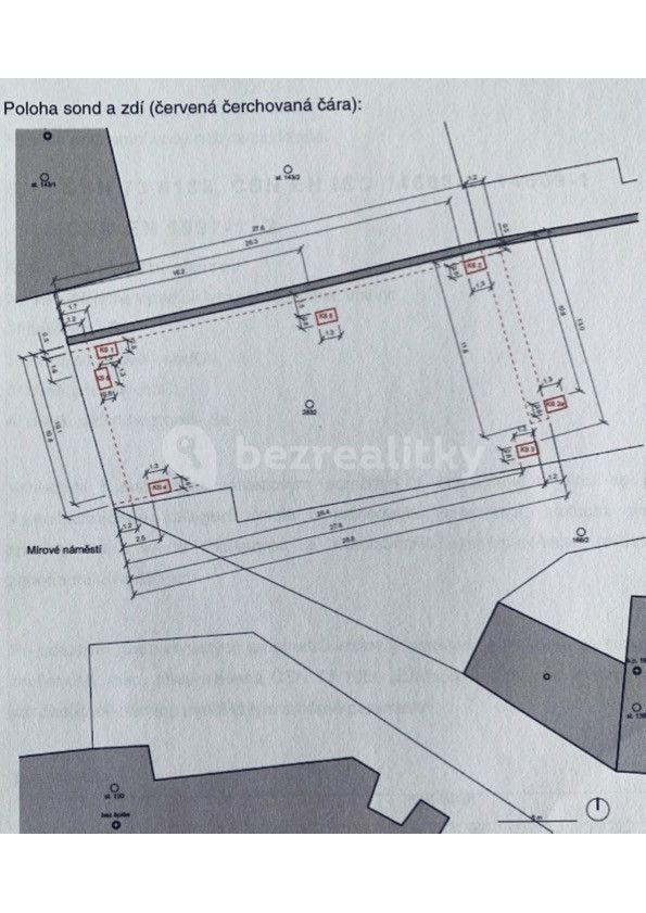 Prodej pozemku 1.022 m², Mírové náměstí, Kouřim, Středočeský kraj