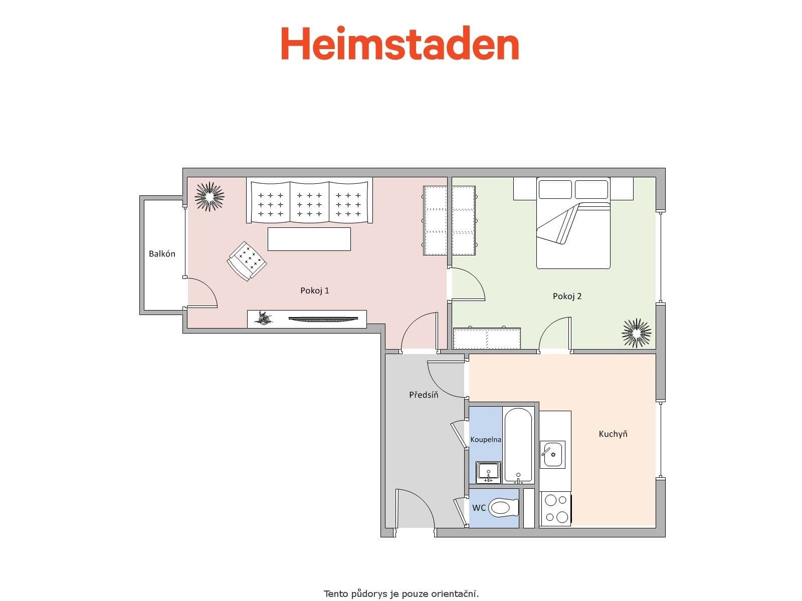 Pronájem bytu 2+1 52 m², Kosmonautů, Karviná, Moravskoslezský kraj Pronájem bytu 2+1 52 m², Kosmonautů, Karviná, Moravskoslezský kraj