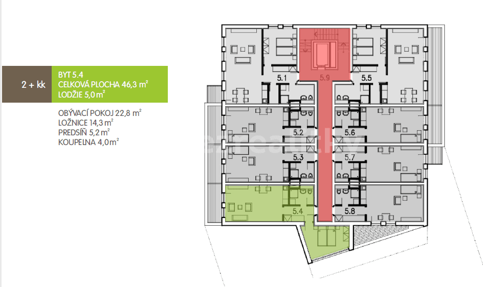 Pronájem bytu 2+kk 56 m², Ve Stromovce, Hradec Králové, Královéhradecký kraj Pronájem bytu 2+kk 56 m², Ve Stromovce, Hradec Králové, Královéhradecký kraj