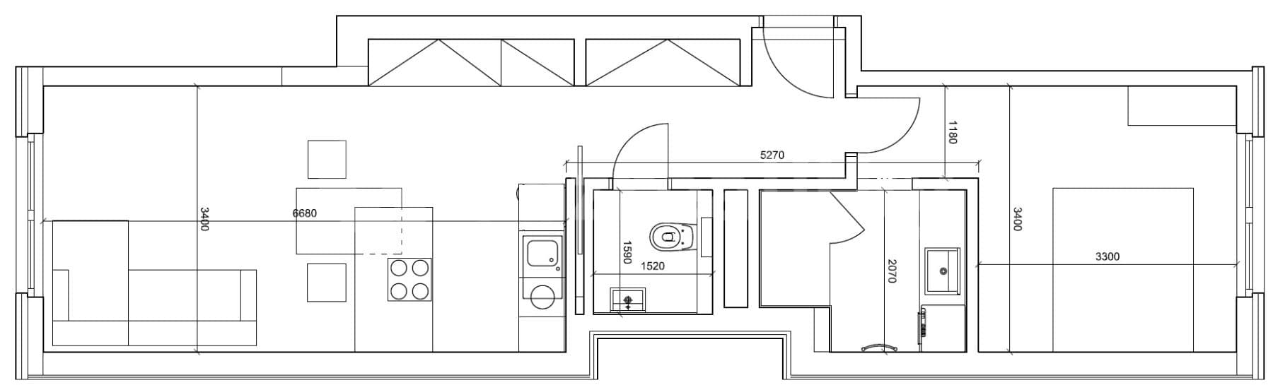 Pronájem bytu 2+kk 53 m², Na Žertvách, Praha, Praha Pronájem bytu 2+kk 53 m², Na Žertvách, Praha, Praha