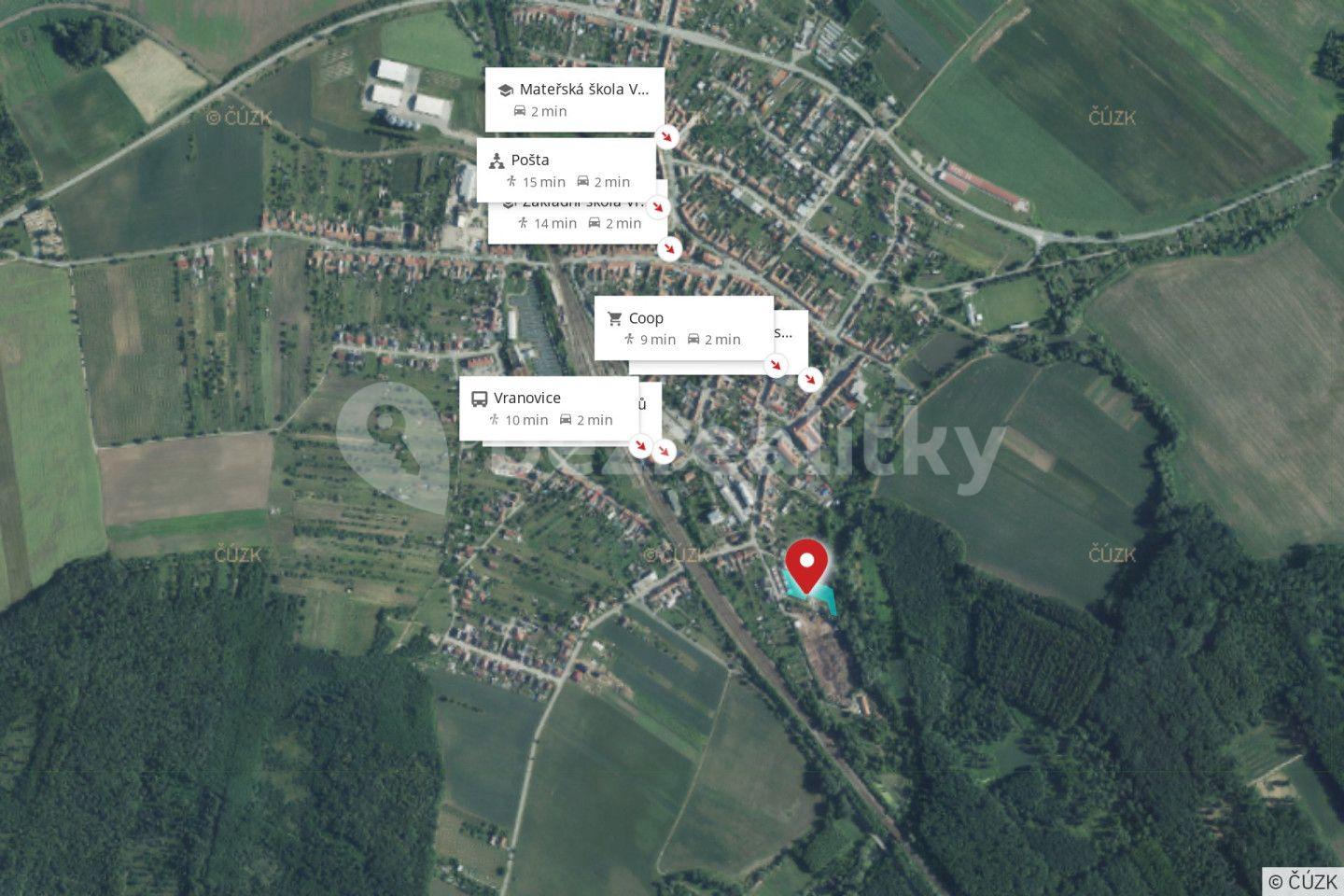 Prodej pozemku 3.619 m², Stará Pouzdřanská, Vranovice, Jihomoravský kraj