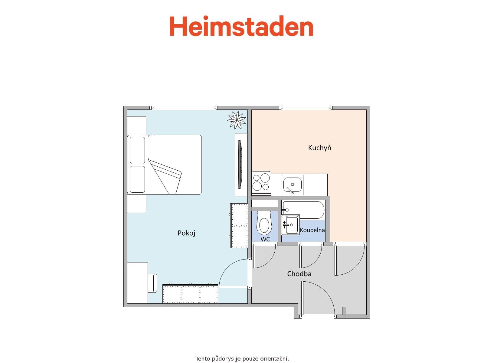 Pronájem bytu 1+1 31 m², Moskevská, Havířov, Moravskoslezský kraj Pronájem bytu 1+1 31 m², Moskevská, Havířov, Moravskoslezský kraj