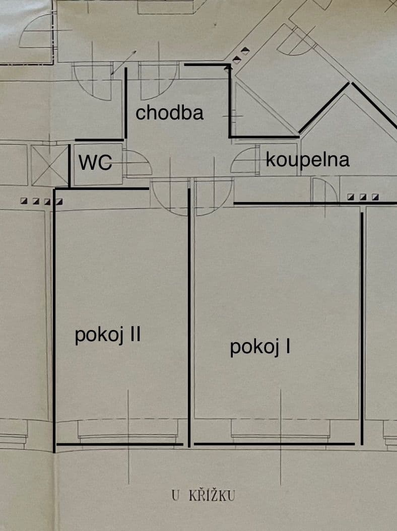 Pronájem bytu 2+kk 54 m², V Horkách, Praha, Praha Pronájem bytu 2+kk 54 m², V Horkách, Praha, Praha