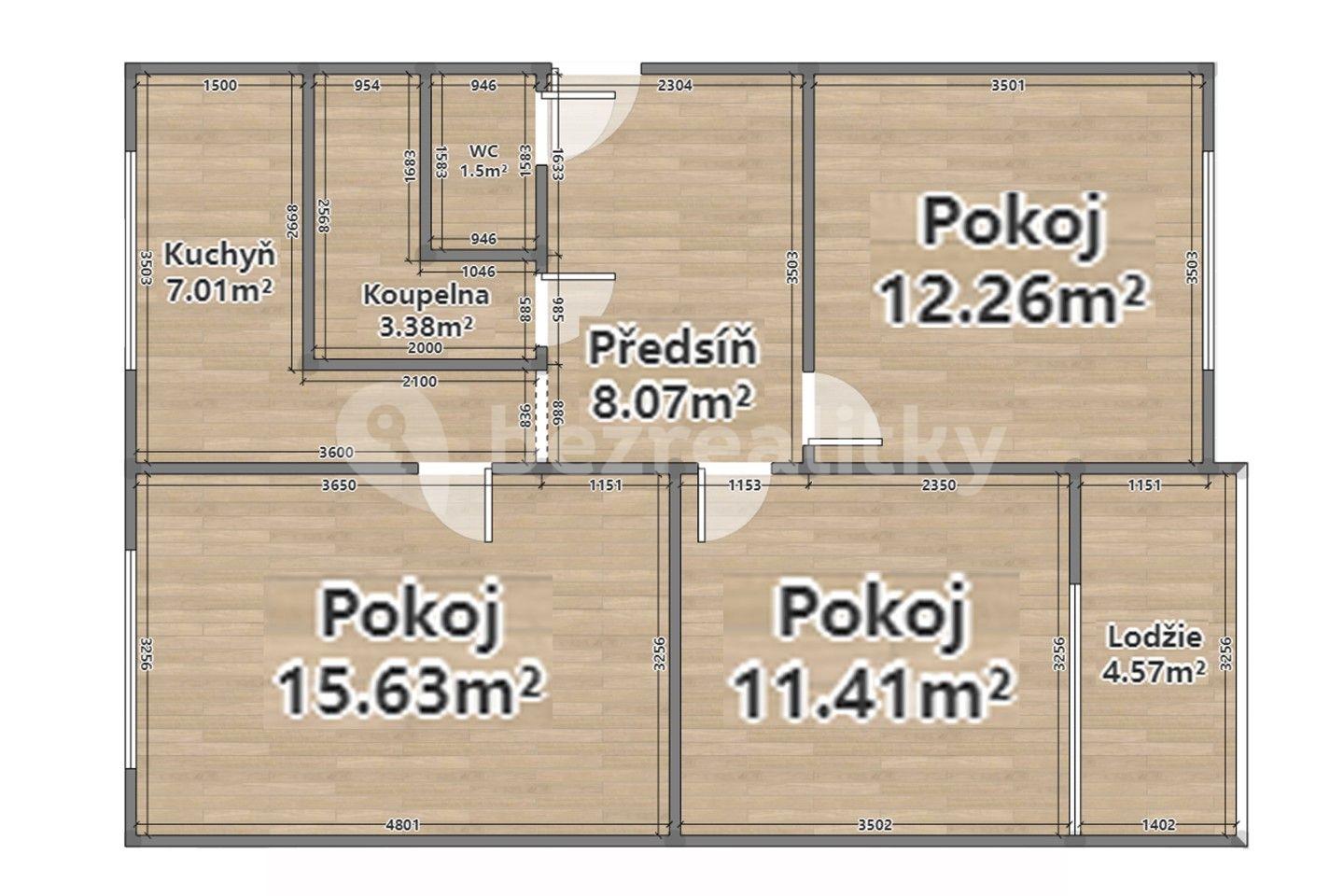 Prodej bytu 3+1 62 m², Borská, Bor, Plzeňský kraj