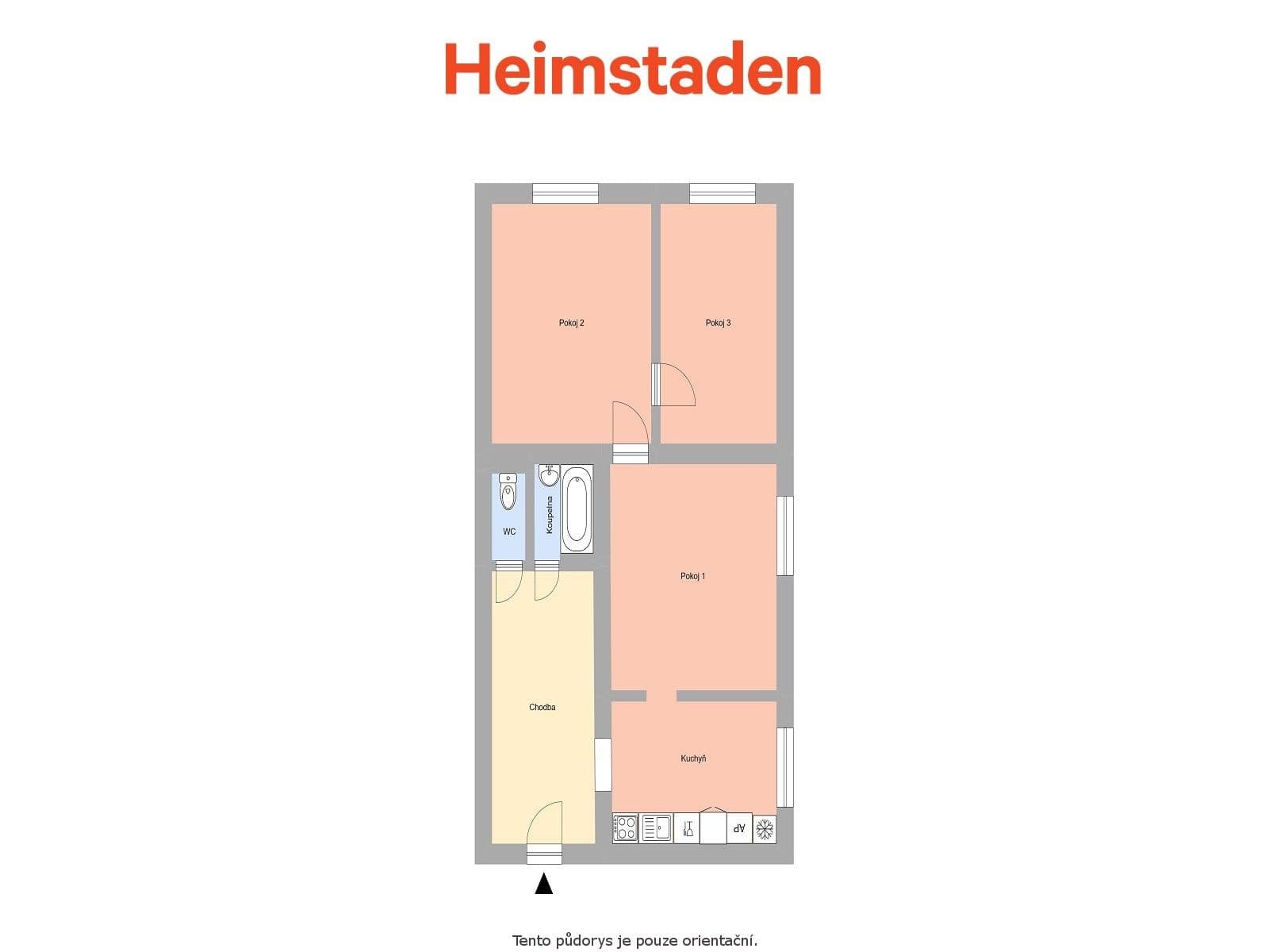 Pronájem bytu 3+kk 59 m², Gustava Klimenta, Ostrava, Moravskoslezský kraj Pronájem bytu 3+kk 59 m², Gustava Klimenta, Ostrava, Moravskoslezský kraj