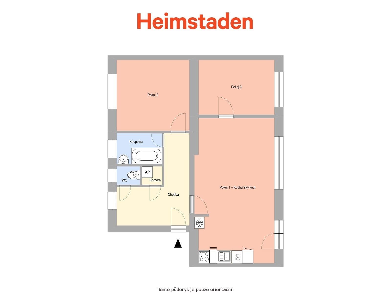 Pronájem bytu 3+1 68 m², Kapitána Jasioka, Havířov, Moravskoslezský kraj Pronájem bytu 3+1 68 m², Kapitána Jasioka, Havířov, Moravskoslezský kraj