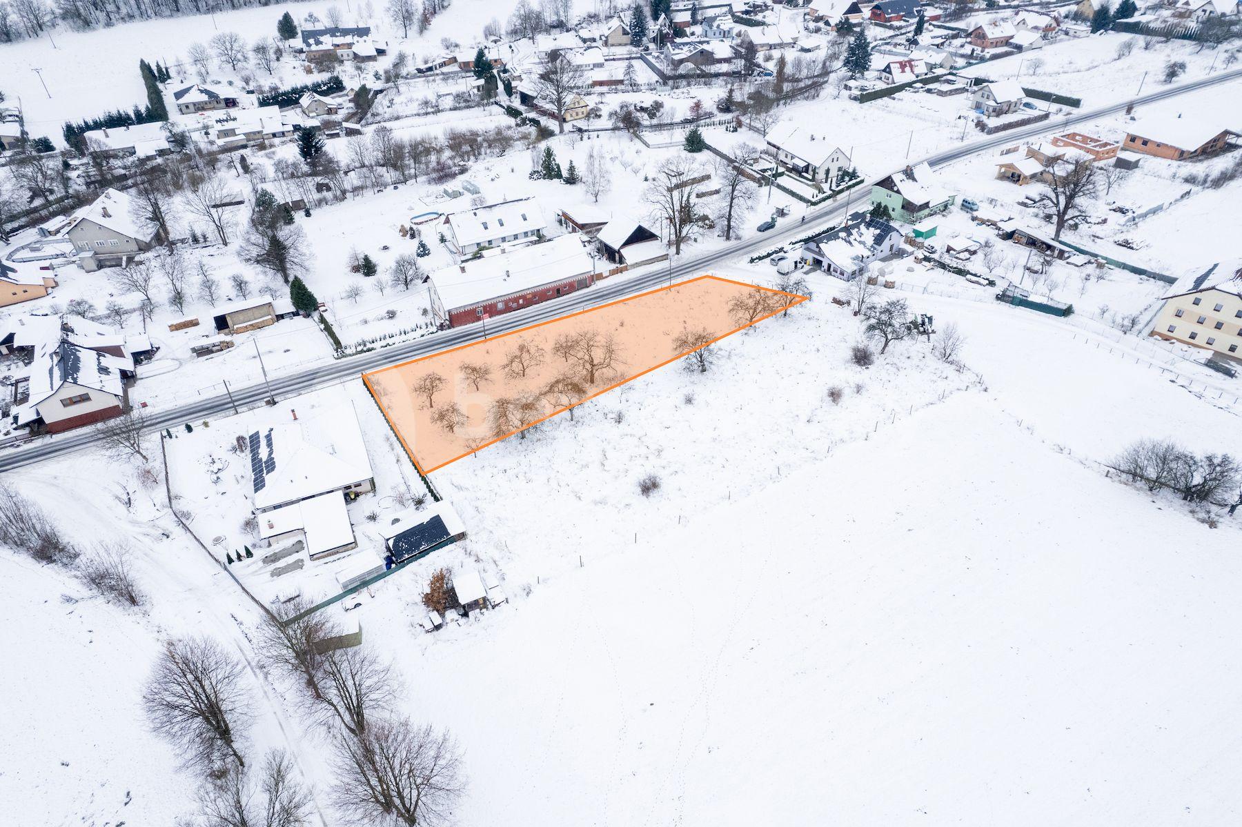 Prodej pozemku 1.805 m², Velké Losiny, Velké Losiny, Olomoucký kraj