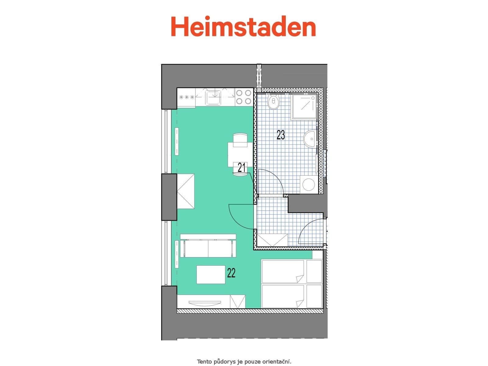 Pronájem bytu 1+kk 30 m², Hornická, Havířov, Moravskoslezský kraj Pronájem bytu 1+kk 30 m², Hornická, Havířov, Moravskoslezský kraj