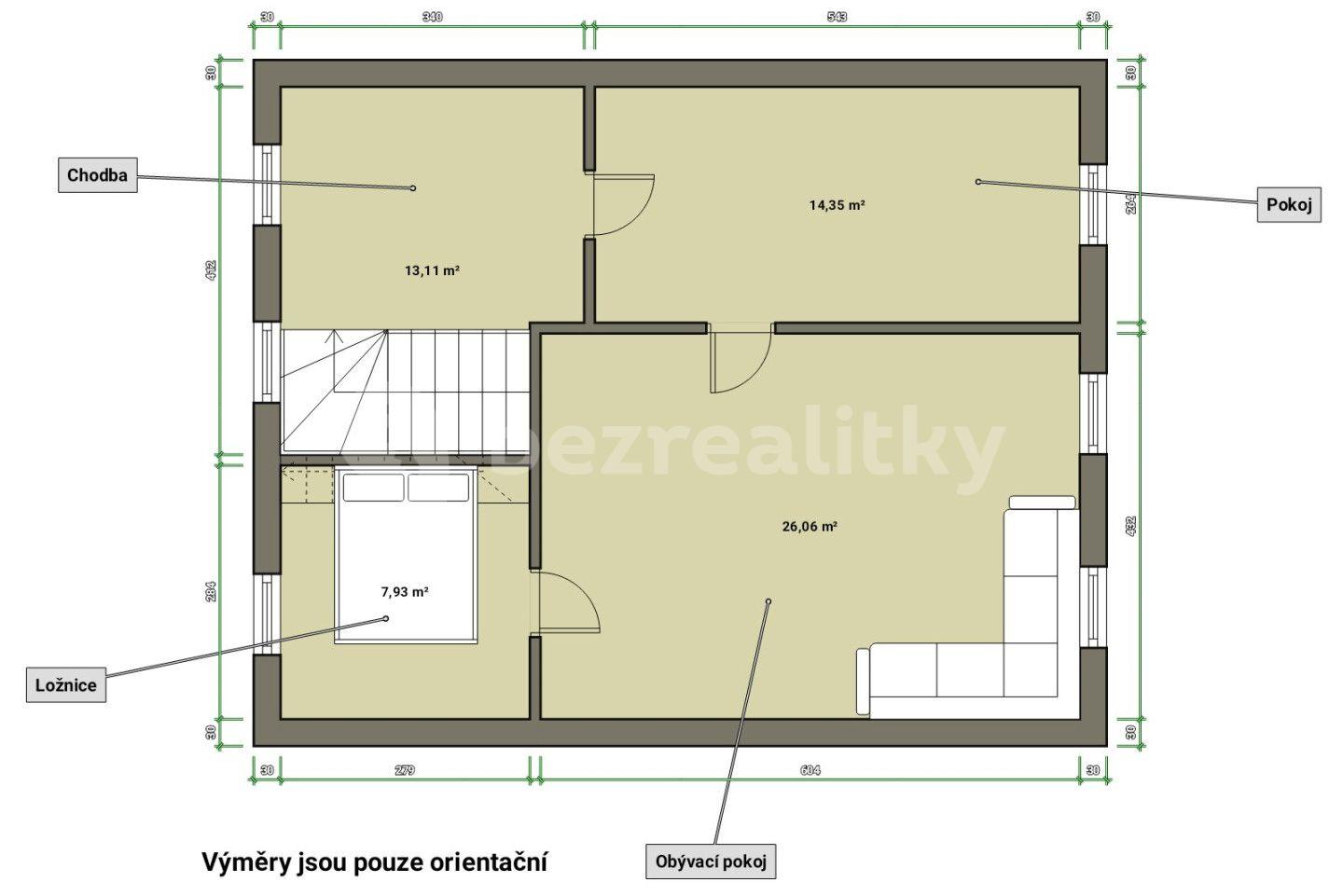 Prodej domu 118 m², pozemek 144 m², Družstevní, Toužim, Karlovarský kraj