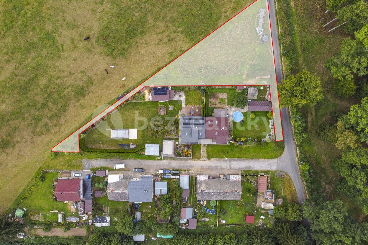 Prodej pozemku 1.584 m², Nalžovské Hory, Plzeňský kraj