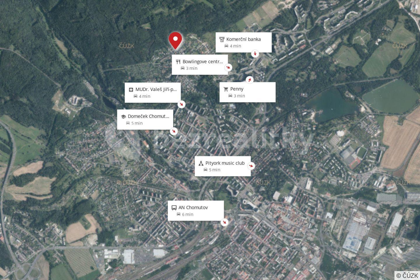 Prodej domu 841 m², pozemek 841 m², Pod Lesem, Chomutov, Ústecký kraj