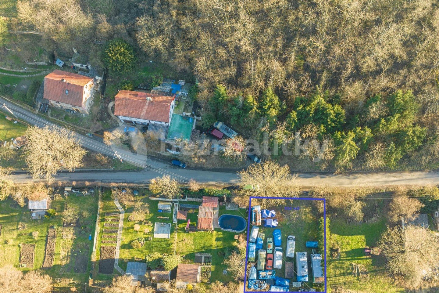 Prodej pozemku 522 m², Roztoky, Středočeský kraj