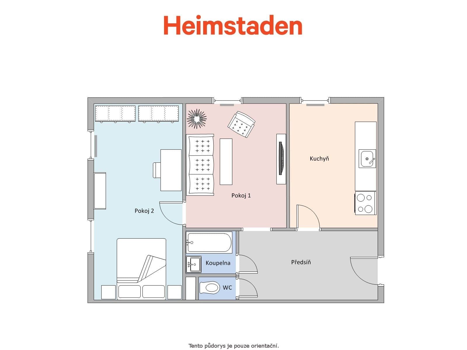 Pronájem bytu 2+1 58 m², Gustava Klimenta, Ostrava, Moravskoslezský kraj Pronájem bytu 2+1 58 m², Gustava Klimenta, Ostrava, Moravskoslezský kraj