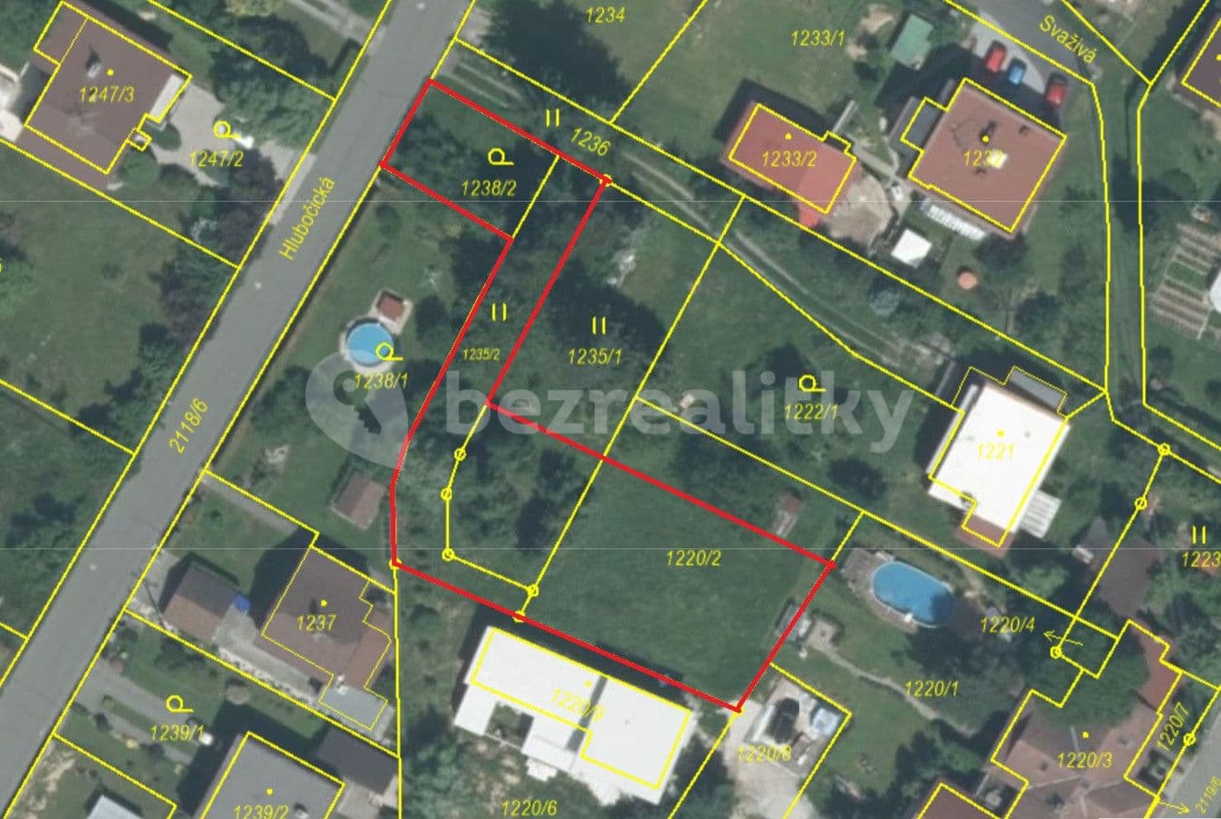 Prodej pozemku 1.170 m², Hlubočická, Vřesina, Moravskoslezský kraj