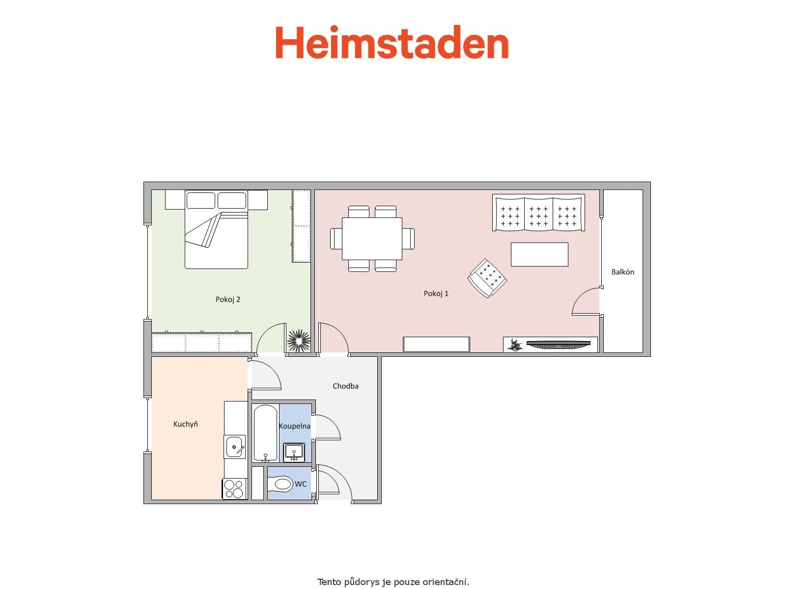 Pronájem bytu 2+1 55 m², Klidná, Havířov, Moravskoslezský kraj Pronájem bytu 2+1 55 m², Klidná, Havířov, Moravskoslezský kraj