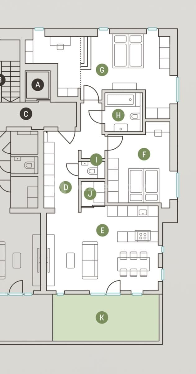 Pronájem bytu 3+kk 120 m², Na Kopánku, Kunice, Středočeský kraj Pronájem bytu 3+kk 120 m², Na Kopánku, Kunice, Středočeský kraj