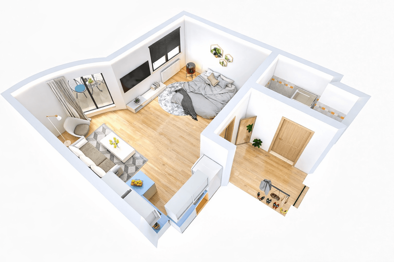 Pronájem bytu 1+kk 47 m², Tupolevova, Praha, Praha Pronájem bytu 1+kk 47 m², Tupolevova, Praha, Praha