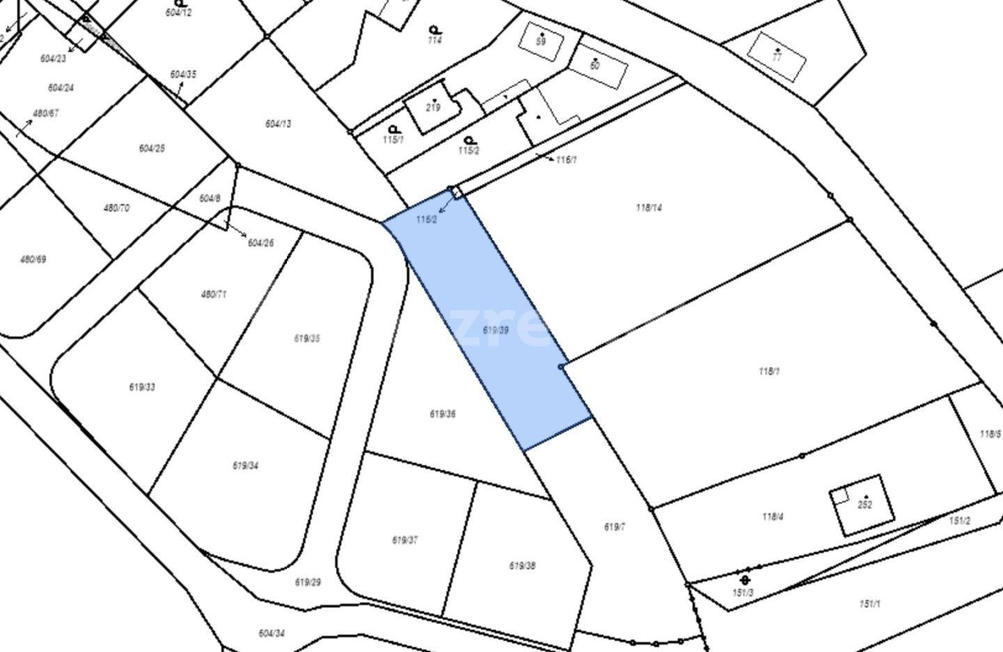 Prodej pozemku 1.124 m², Račice, Ústecký kraj