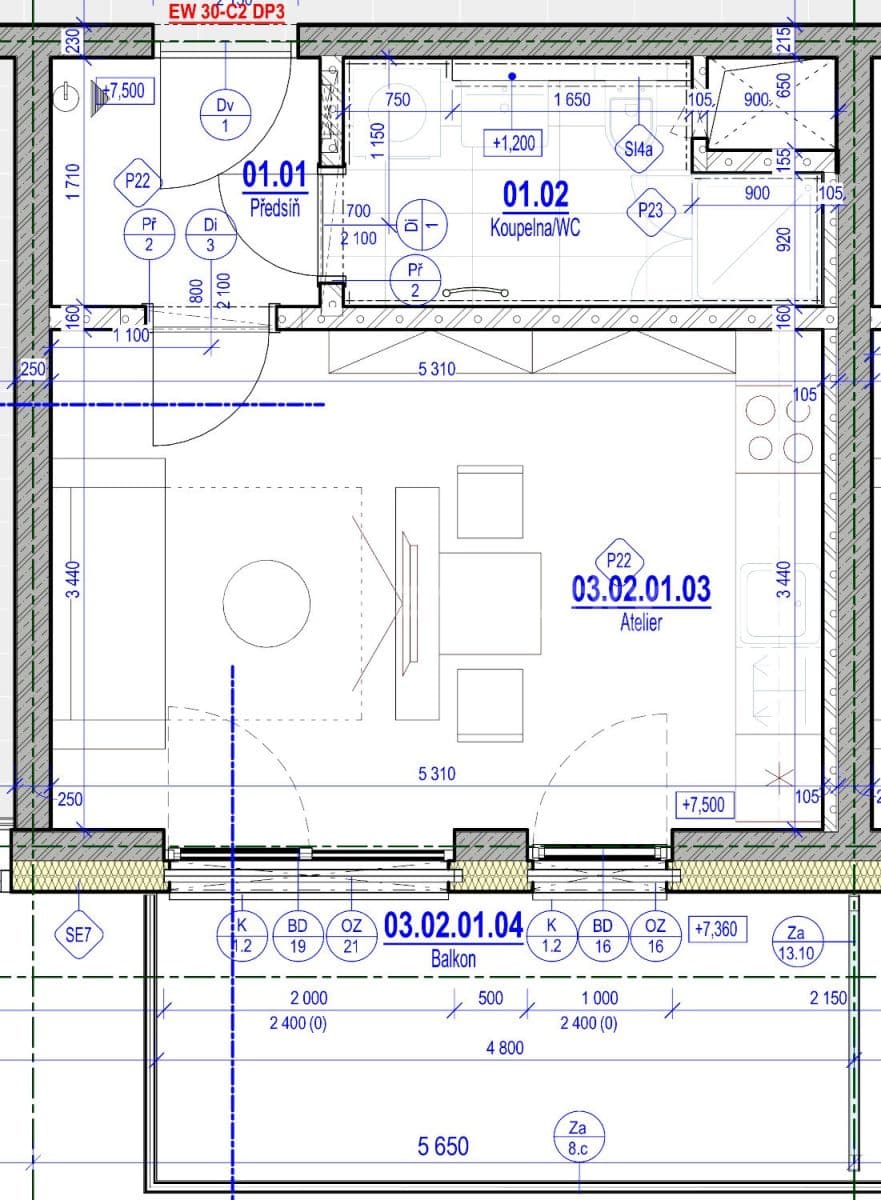 Pronájem bytu 1+kk 30 m², Bratislavská, Brno, Jihomoravský kraj Pronájem bytu 1+kk 30 m², Bratislavská, Brno, Jihomoravský kraj