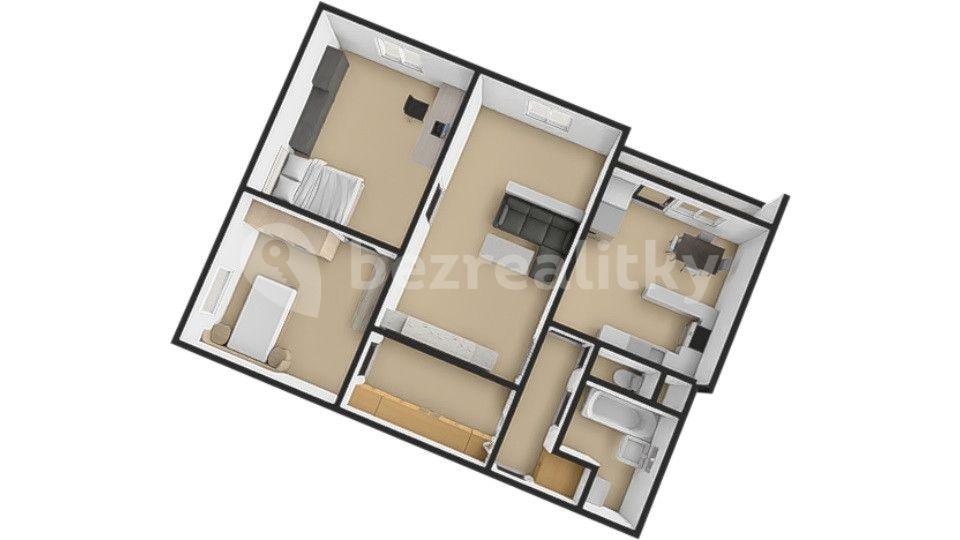 Prodej bytu 3+1 79 m², Kostelecká, Náchod, Královéhradecký kraj