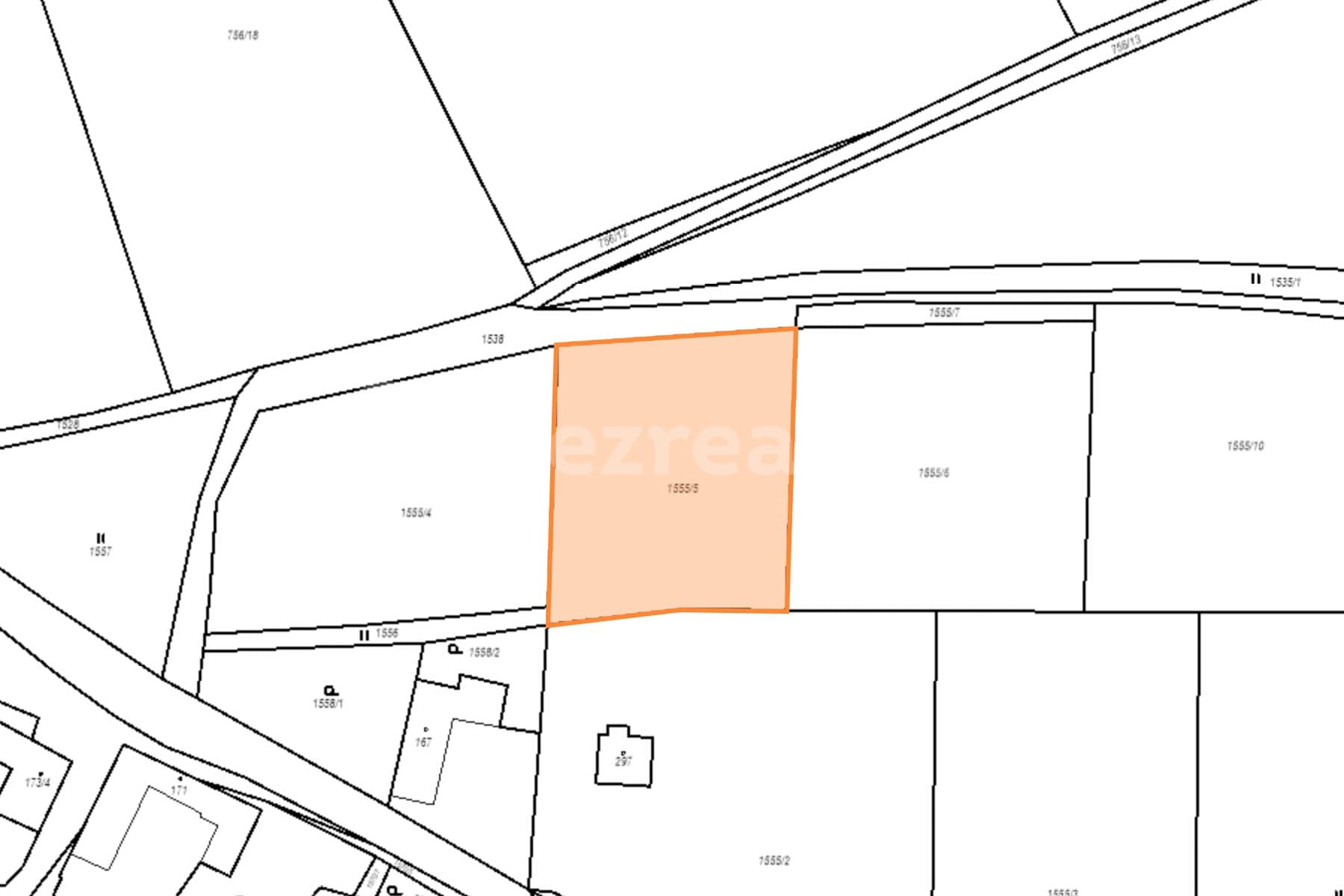 Prodej pozemku 5.259 m², Bořetice, Neustupov, Středočeský kraj