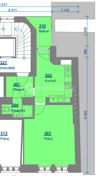 Pronájem bytu 1+1 37 m², Novobranská, Brno, Jihomoravský kraj Pronájem bytu 1+1 37 m², Novobranská, Brno, Jihomoravský kraj