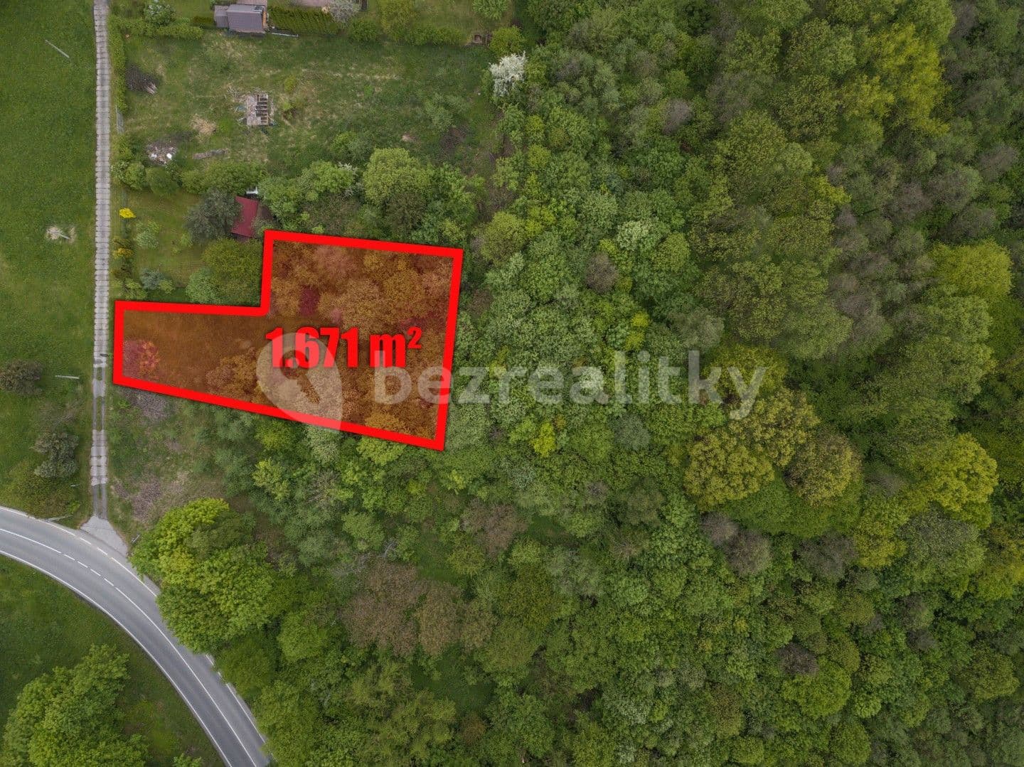 Prodej pozemku 1.671 m², Doubrava, Moravskoslezský kraj