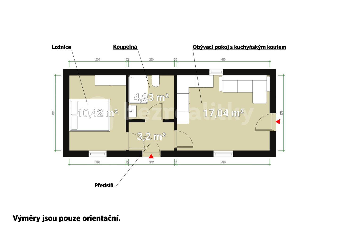 Prodej domu 42 m², pozemek 467 m², Rybnice, Plzeňský kraj