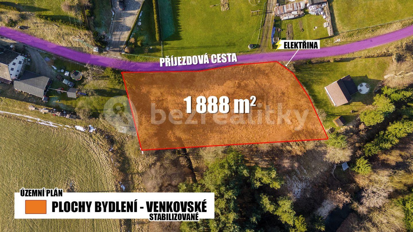 Prodej pozemku 1.888 m², Velký Valtinov, Liberecký kraj
