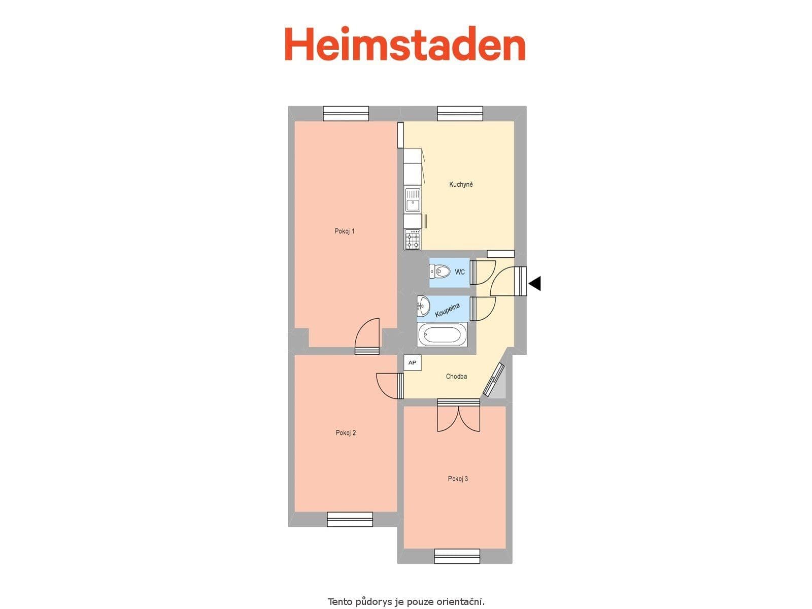 Pronájem bytu 3+1 72 m², Československé armády, Havířov, Moravskoslezský kraj Pronájem bytu 3+1 72 m², Československé armády, Havířov, Moravskoslezský kraj