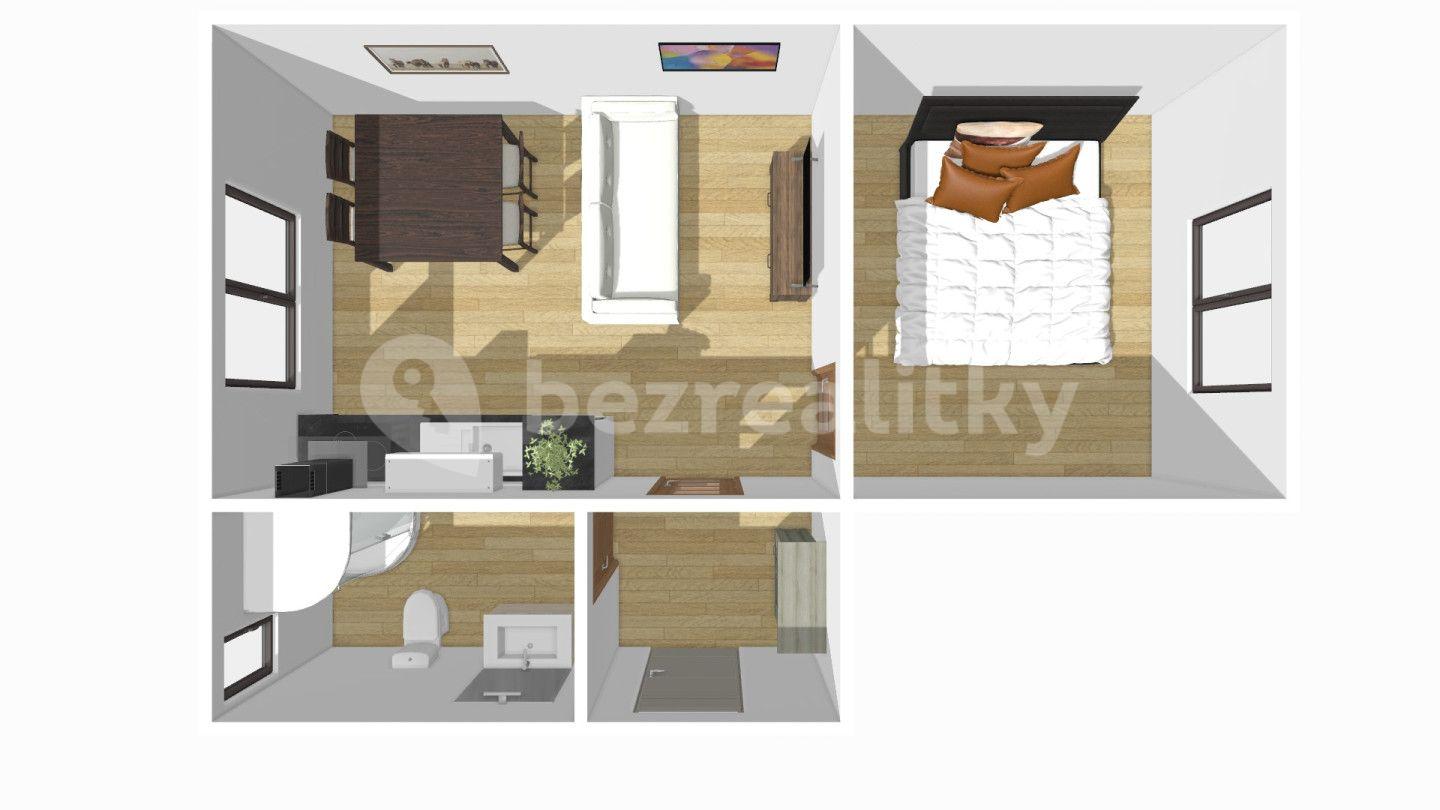 Prodej bytu 2+kk 40 m², Mokrého, Vodňany, Jihočeský kraj