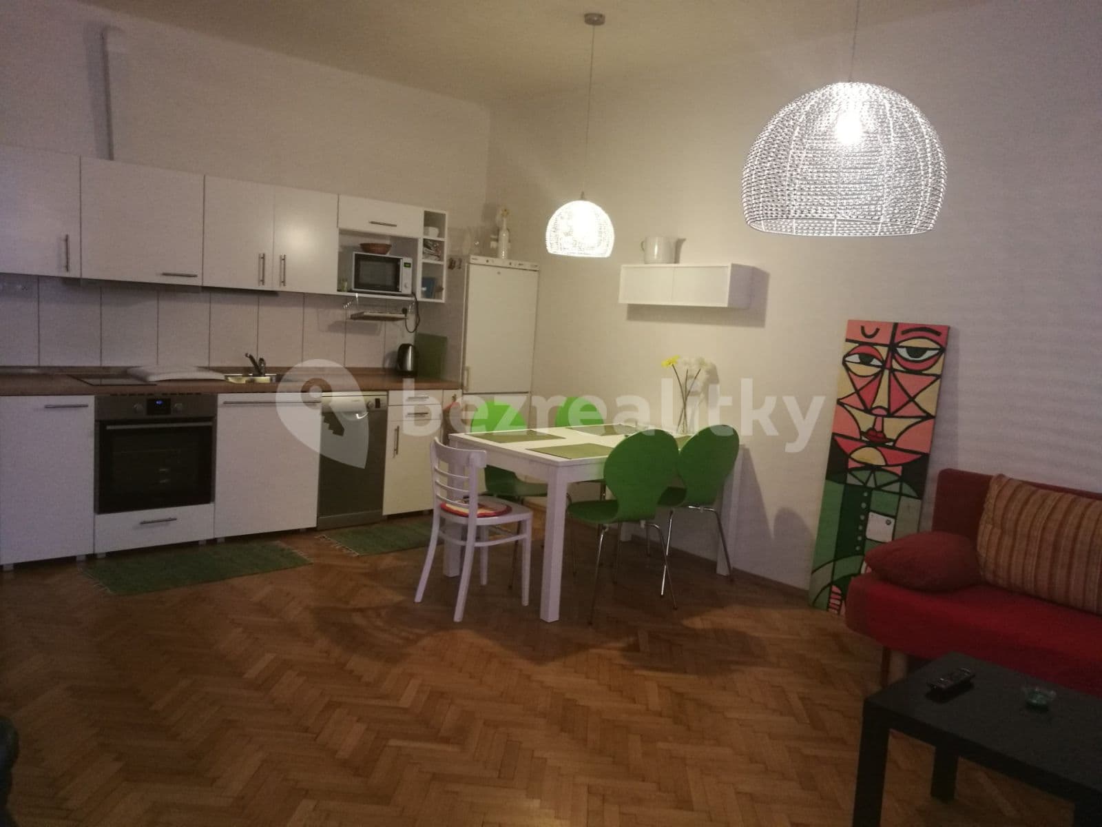 Pronájem bytu 2+kk 56 m², Husinecká, Praha, Praha Pronájem bytu 2+kk 56 m², Husinecká, Praha, Praha