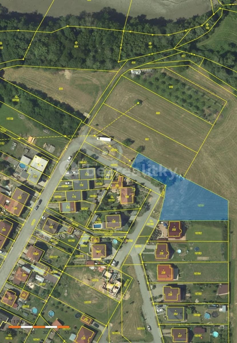 Prodej pozemku 1.980 m², Křetín, Jihomoravský kraj