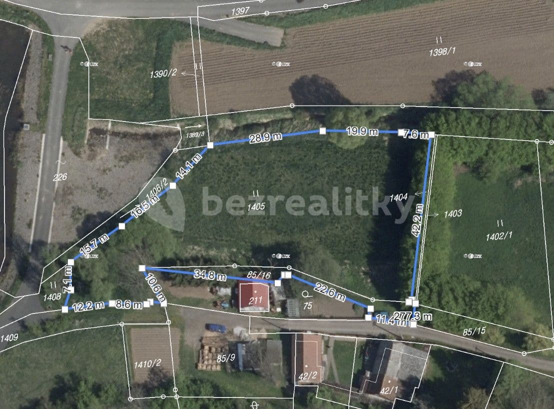Prodej pozemku 2.914 m², Sendražice, Královéhradecký kraj