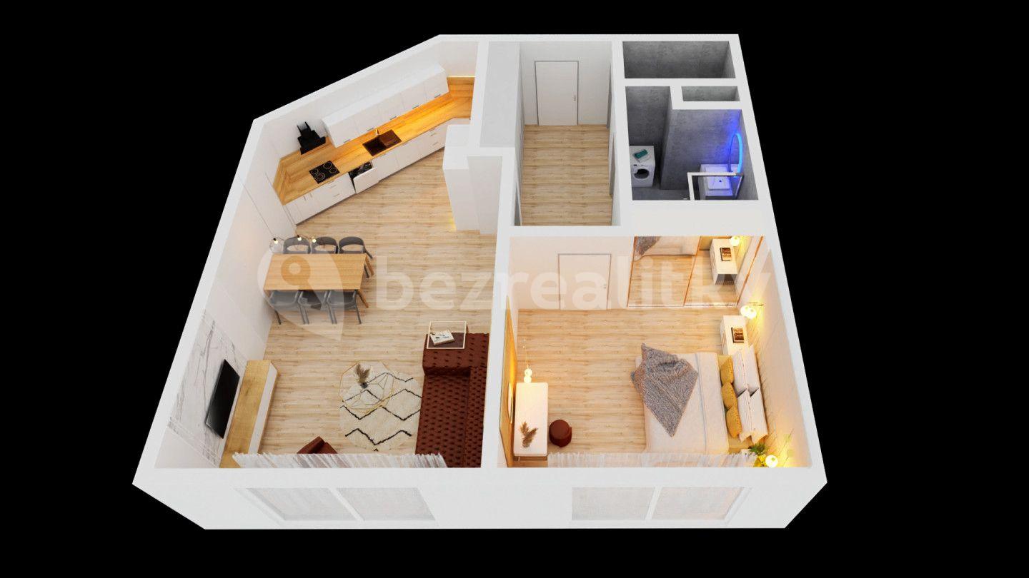 Prodej bytu 1+kk 54 m², Jínova, Lázně Bělohrad, Královéhradecký kraj