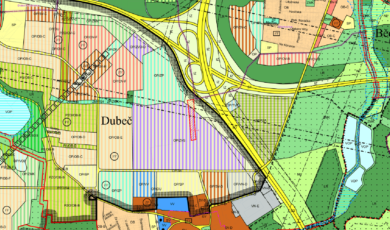 Prodej pozemku 10.442 m², Ke Korunce, Praha, Praha Prodej pozemku 10.442 m², Ke Korunce, Praha, Praha